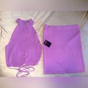 2 Piece Lavender Set | Size 0X | Never Worn